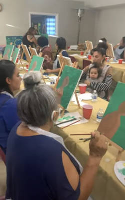 Paint Night with Chola Vida's Madeline Alviso Ramirez